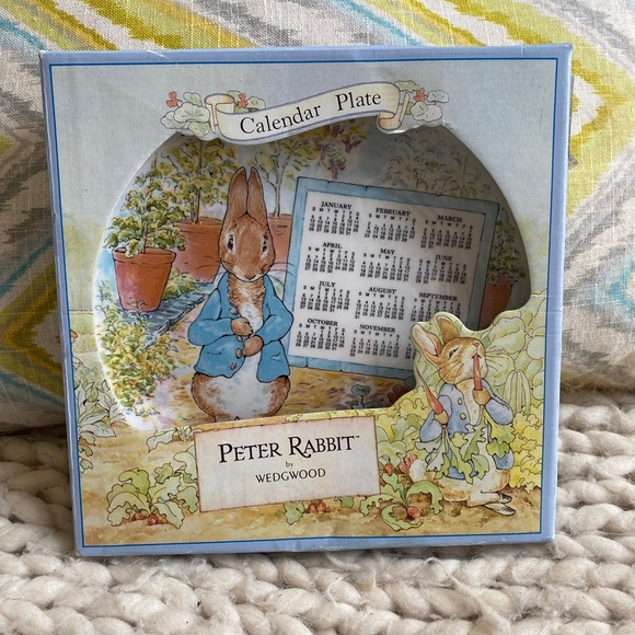 Vintage Peter Rabbit by Wedgewood 1997 Calendar plate! - Picture 1 of 4